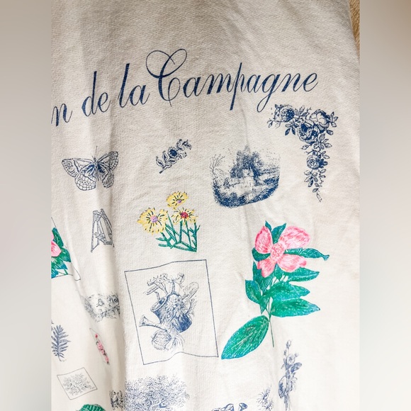 Vintage Faded Glory Gardening Motif Hoodie 100% Cotton - Picture 5 of 10